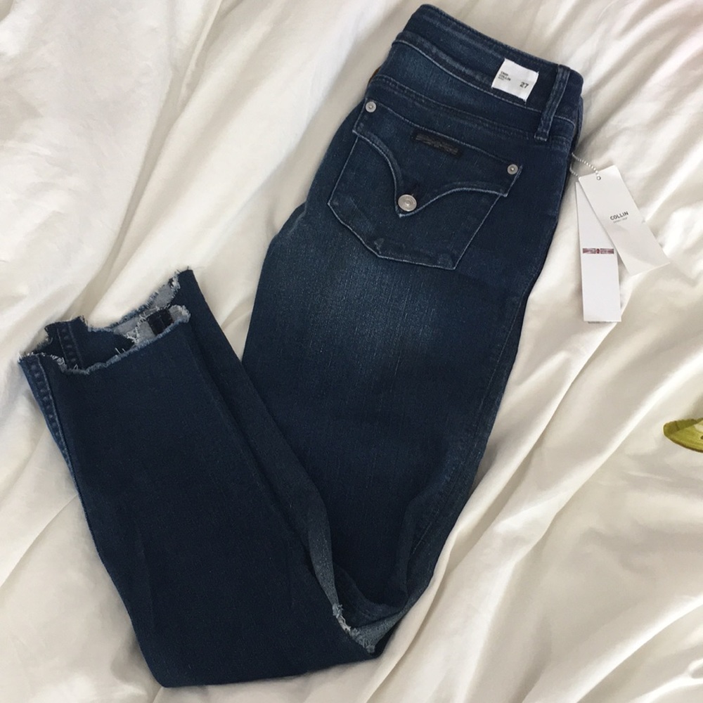 ✨NWT✨Hudson Colin Skinny Crop Jeans